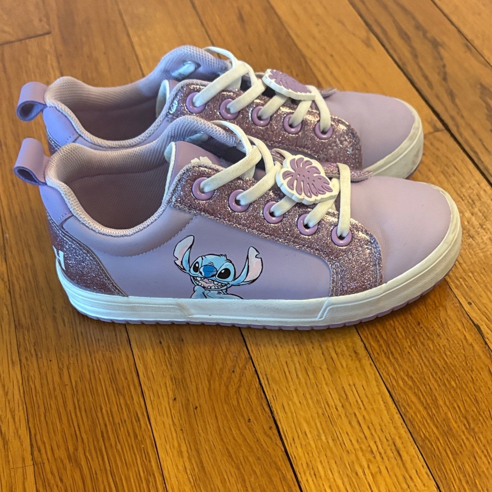Disney Lilo and Stitch Glitter Sneakers- size 1